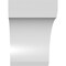 Ekena Millwork 4-in. W x 6-in. D x 6-in. H Legacy Architectural Grade PVC Knee Brace BRCP04X06X06LEC - alternate 4